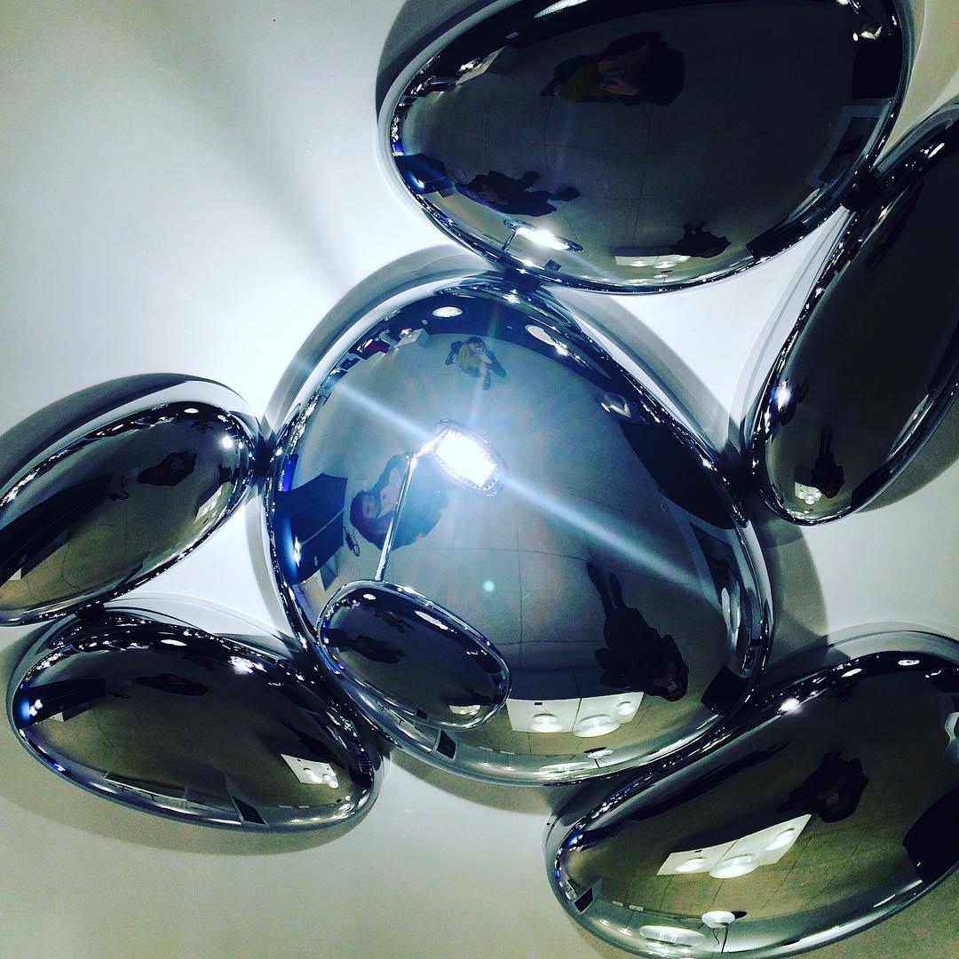 Valentina Lampada da Soffitto Contemporanea Skydro Grigio Fumo