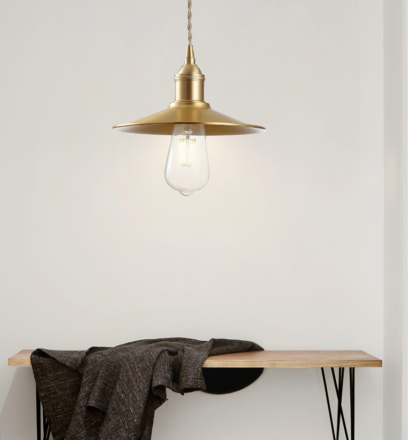 Sleek Flat Pendant Lamp - Blowlighting