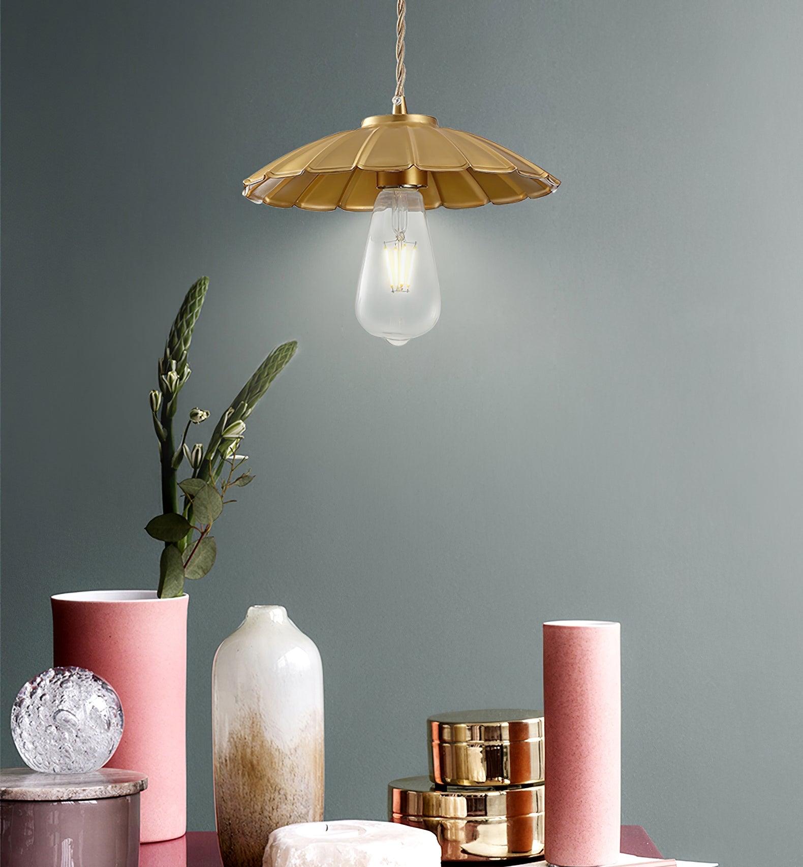 Sleek Flat Pendant Lamp - Blowlighting