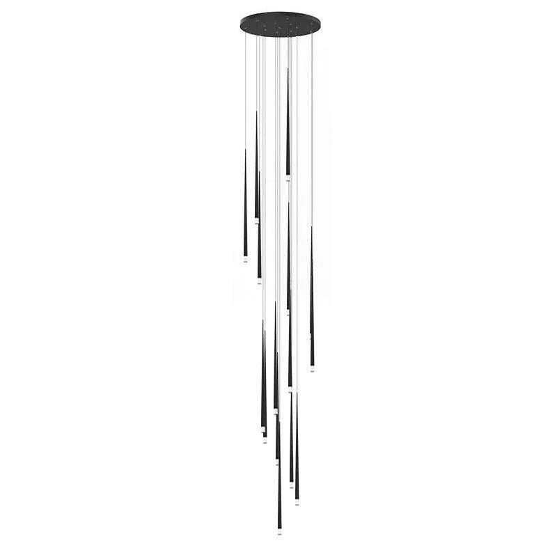 Slender Cone Chandelier - Blowlighting