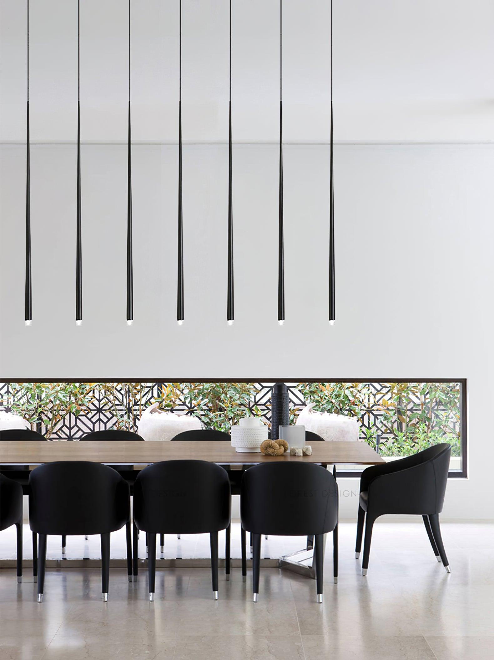 Slender Cone Chandelier - Blowlighting