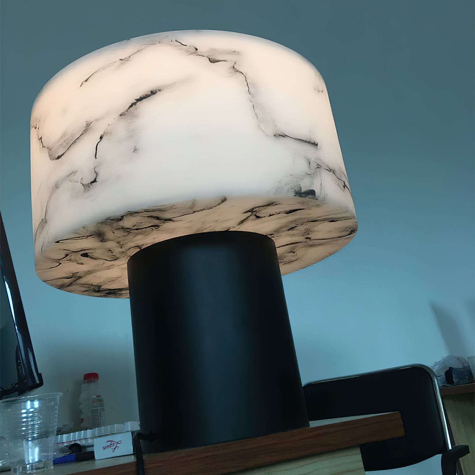 Small Solid Table Lamp - Lamp Copper