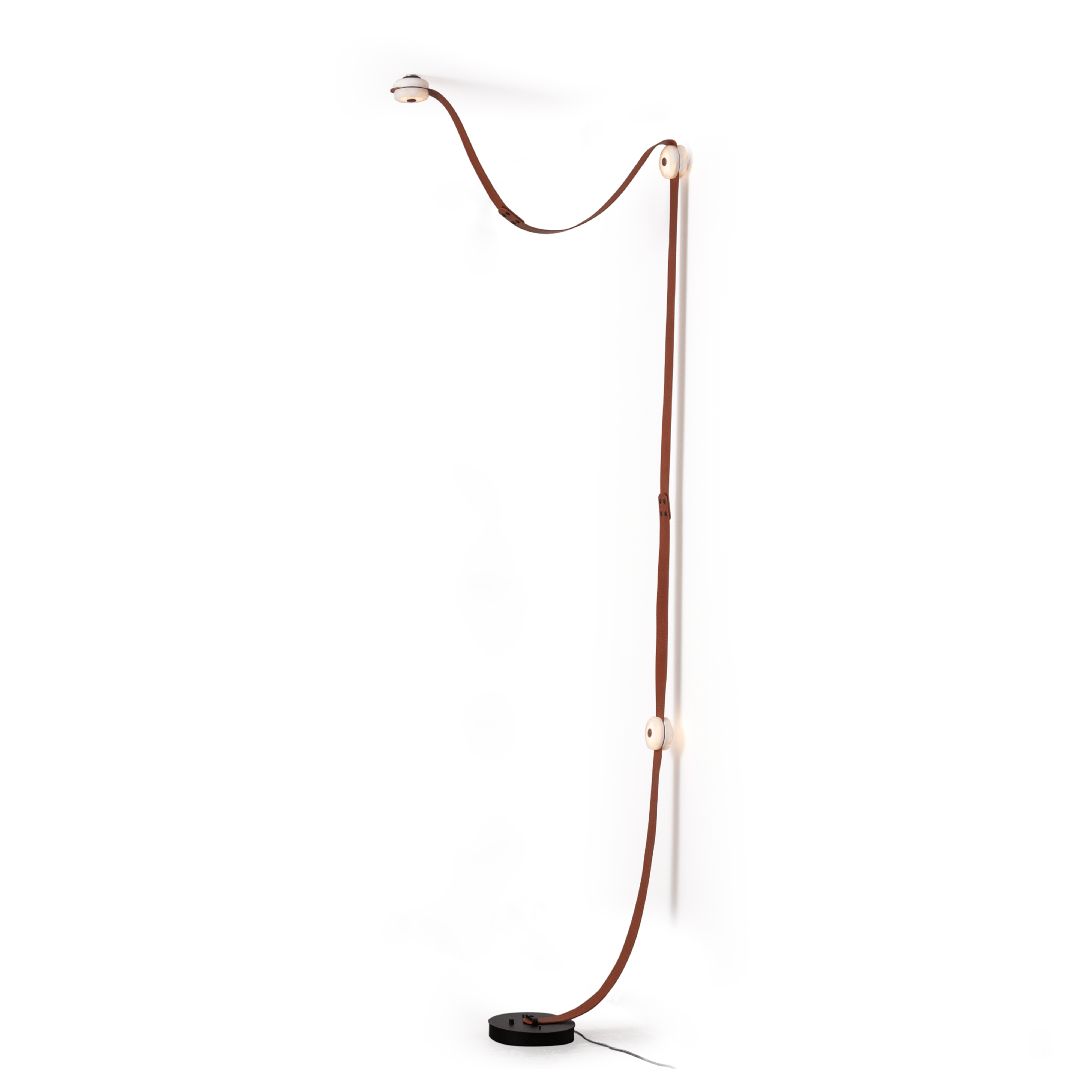 Snaps LED Floor-to-Ceiling Lamp - Lamp Copper