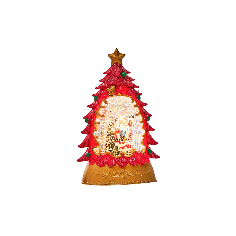 Snow Globe Table Lamp (built-in battery) - Lamp Copper