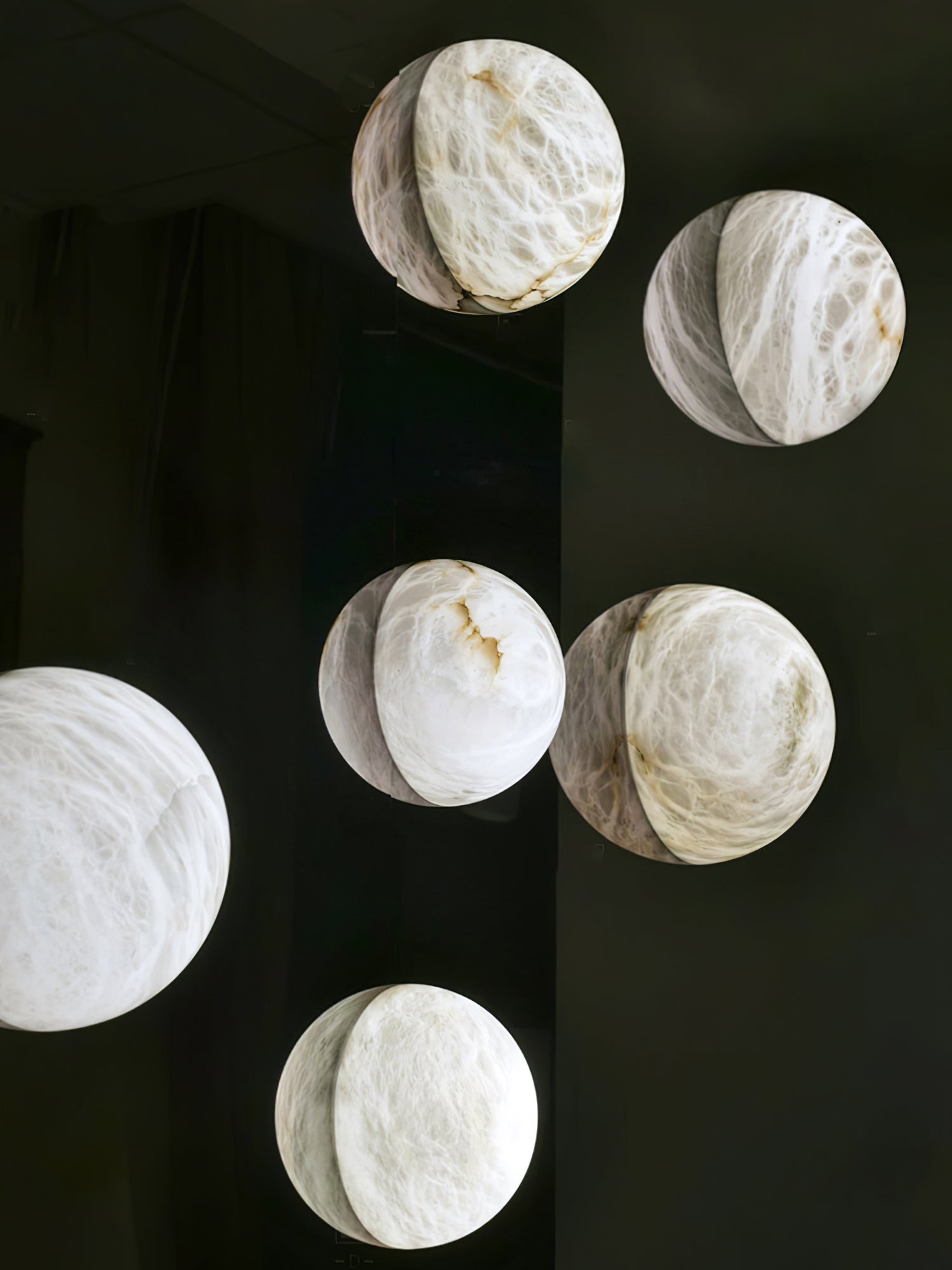 Canoria Wabi-Sabi Travertine Wall Lamp - Neutralighting