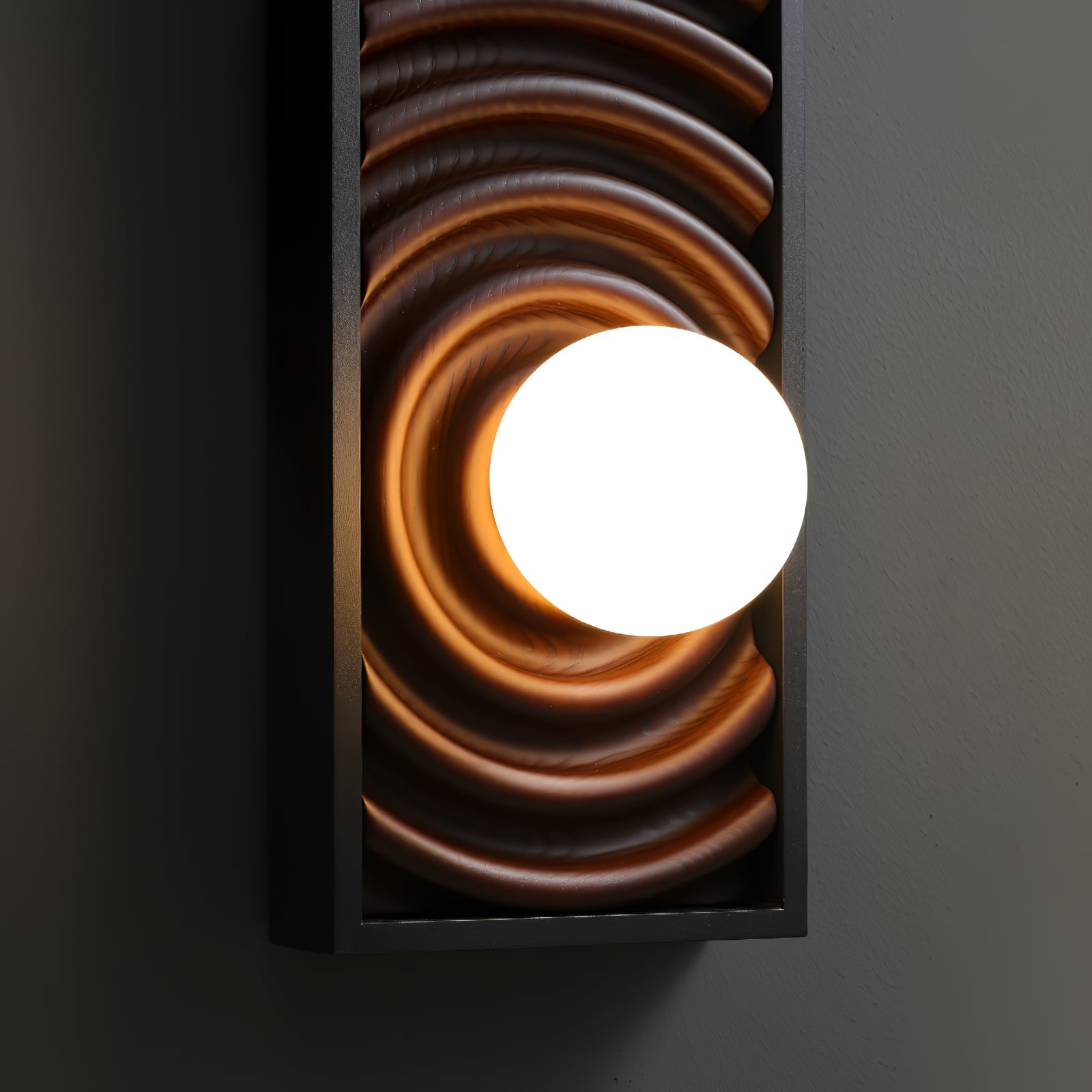 Caleb Vintage Wood Wall Lamp - Blowlighting