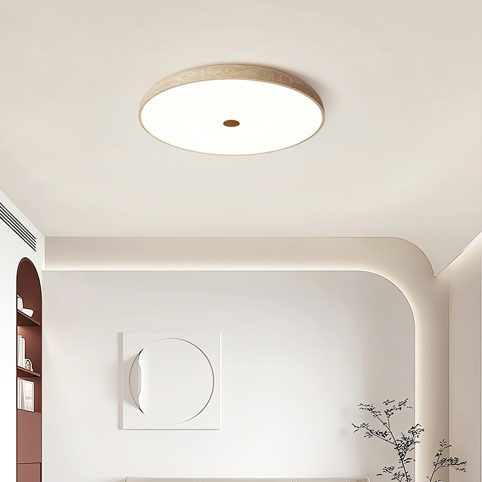 Orzoror Travertine Ceiling Light - Neutralighting