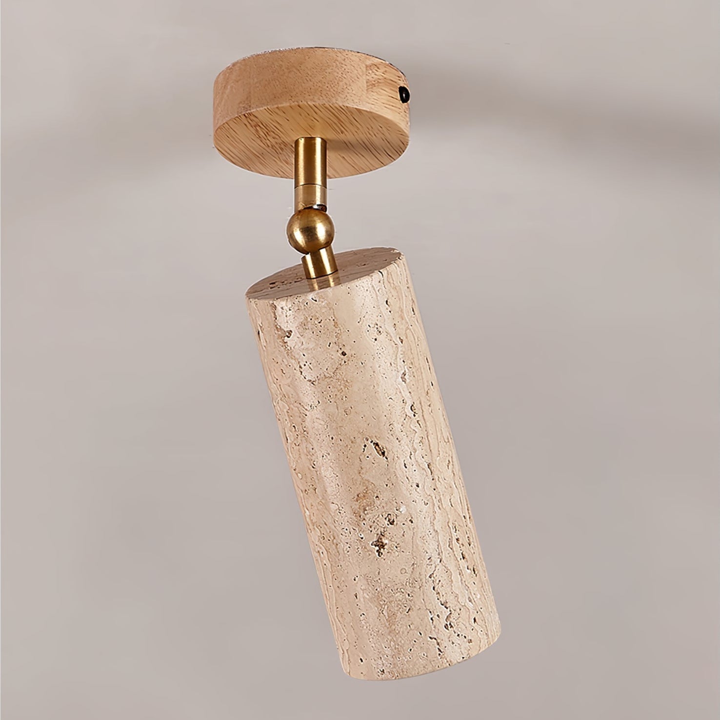 Mycaran Travertine Pendant Light - Neutralighting