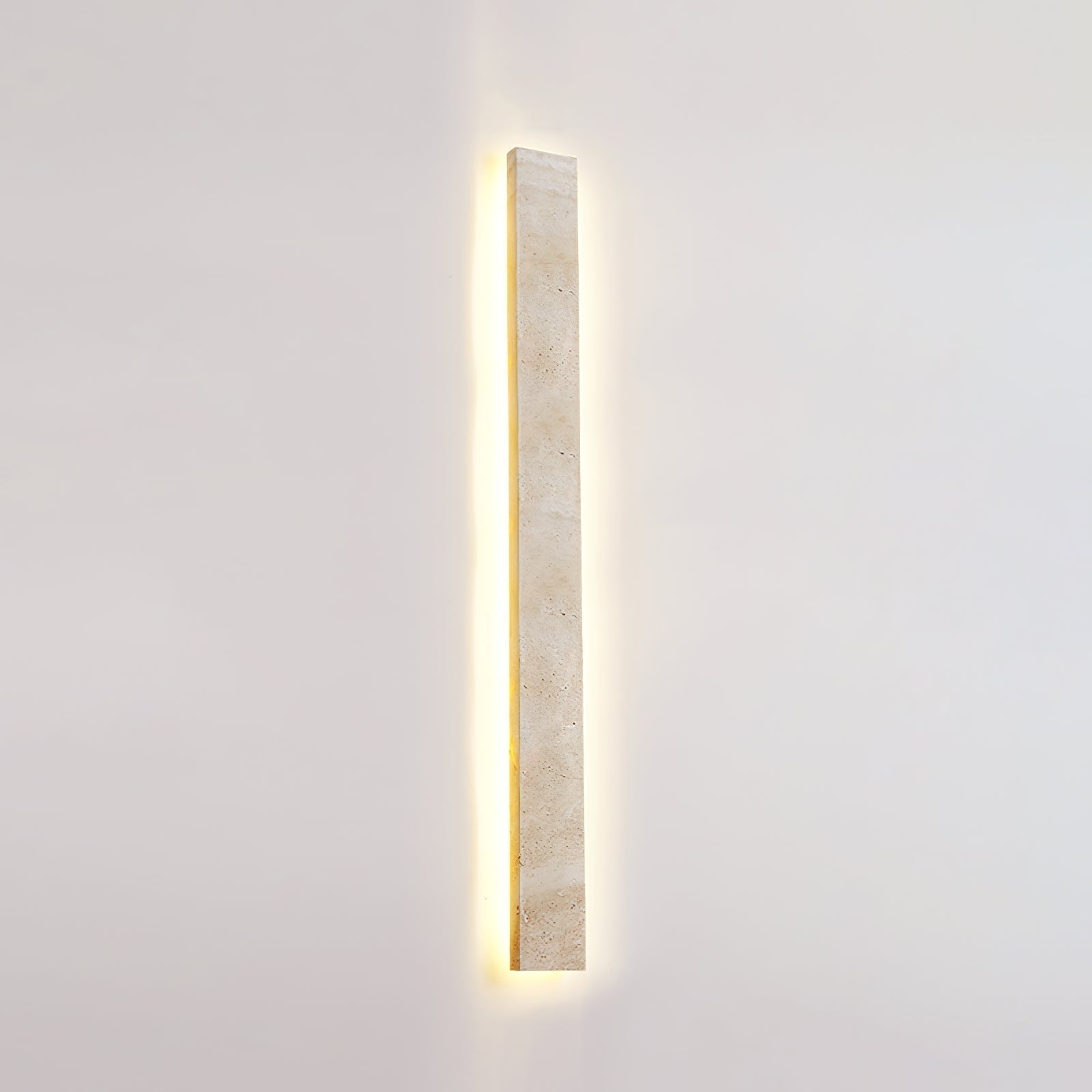 Olnorir Slim Rectangle Travertine Wall Light - Neutralighting