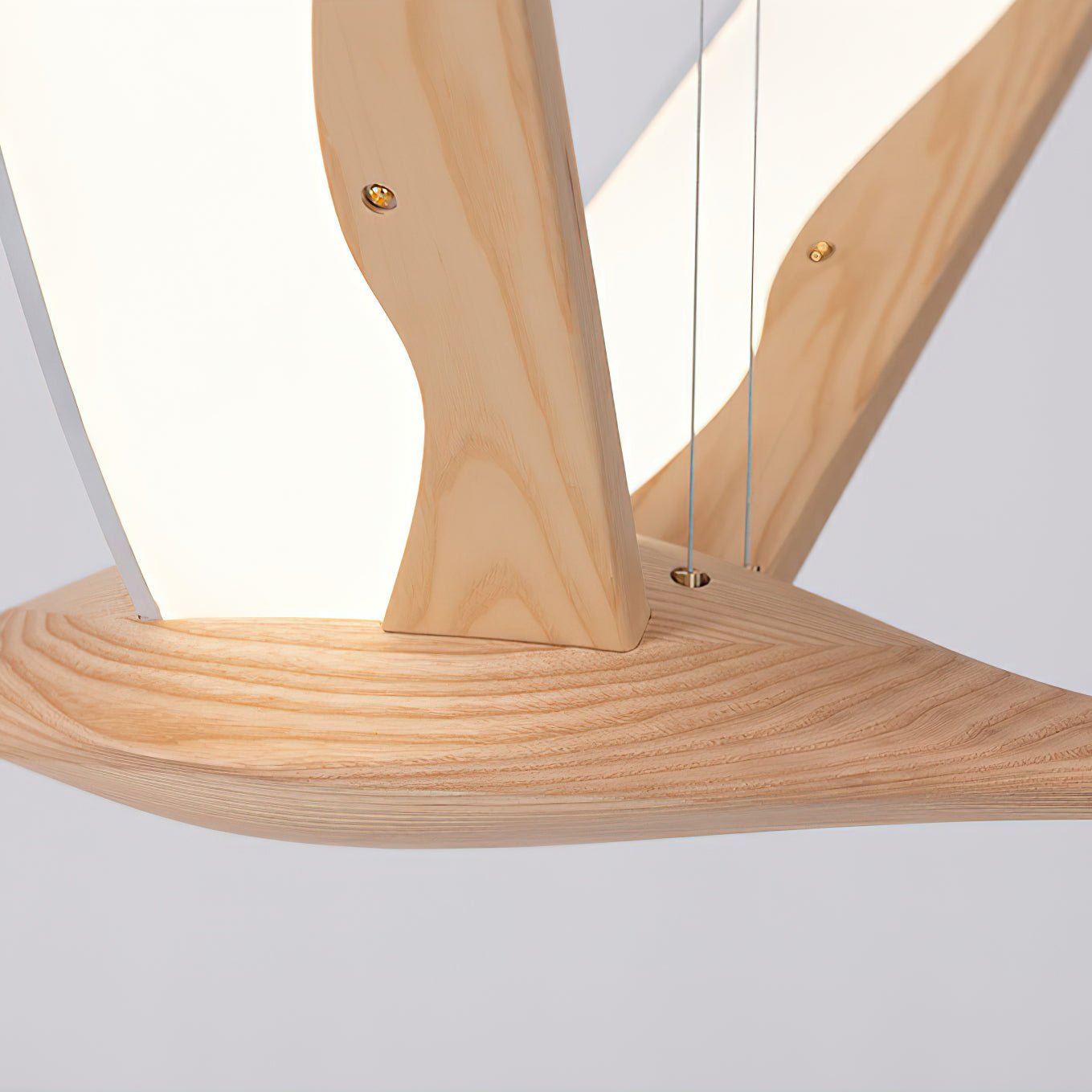 Solitude Crane Pendant Lamp - Blowlighting
