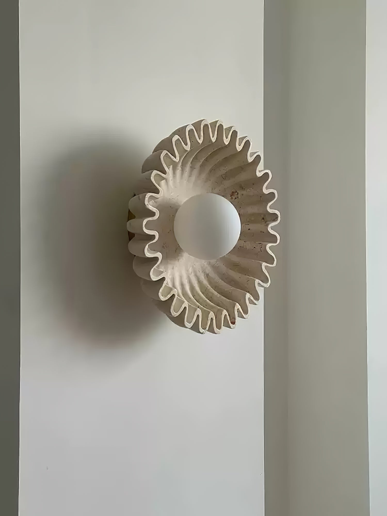 Sunray Rustic Glass Wall Lamp - Blowlighting