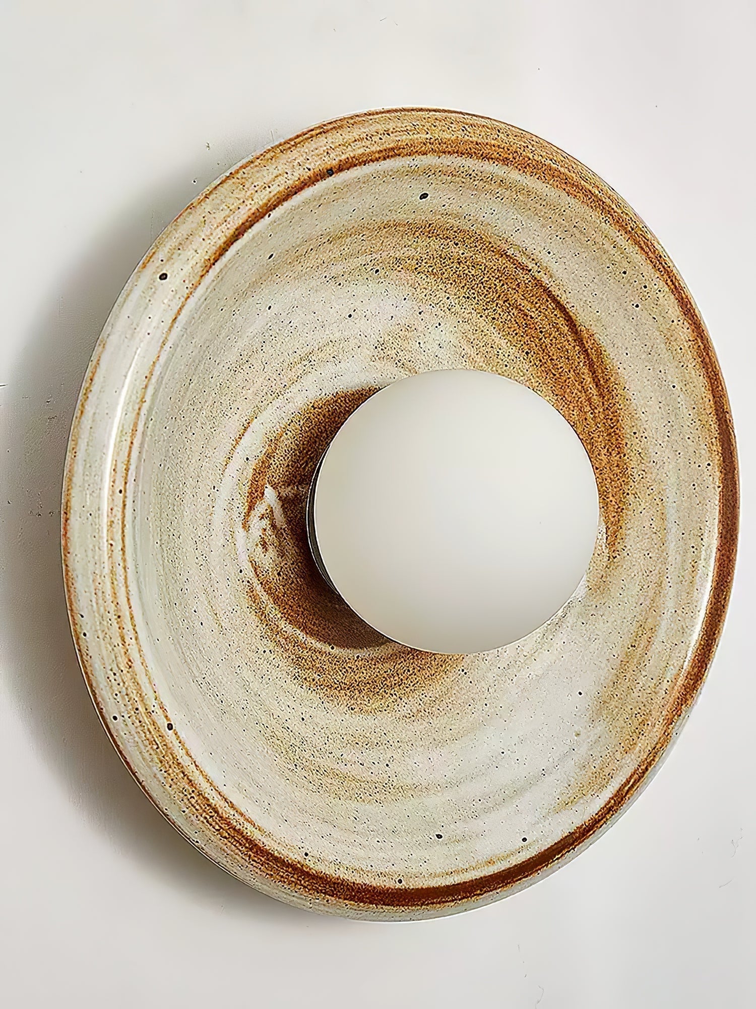 Solace Rustic Marble Wall Lamp - Blowlighting