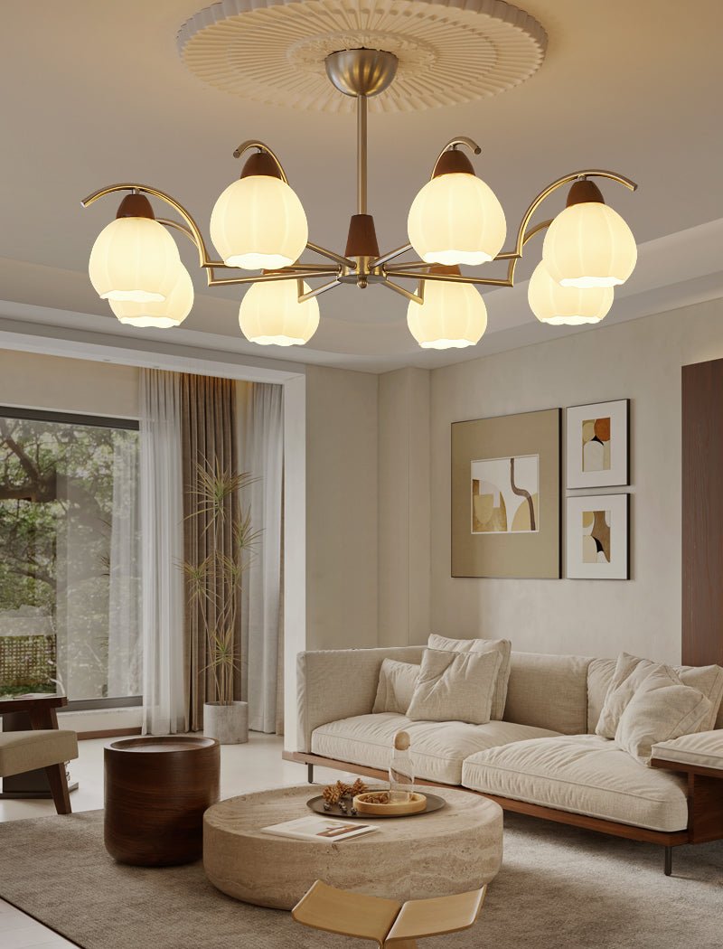 Soluna Bloom Chandelier - Blowlighting