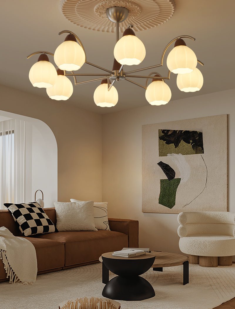 Soluna Bloom Chandelier - Blowlighting