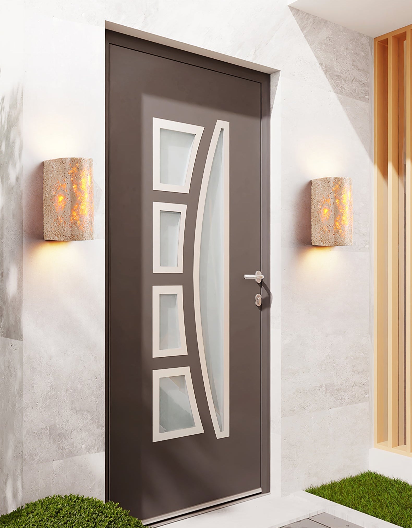 Sysilion Travertine Wall Light - Neutralighting