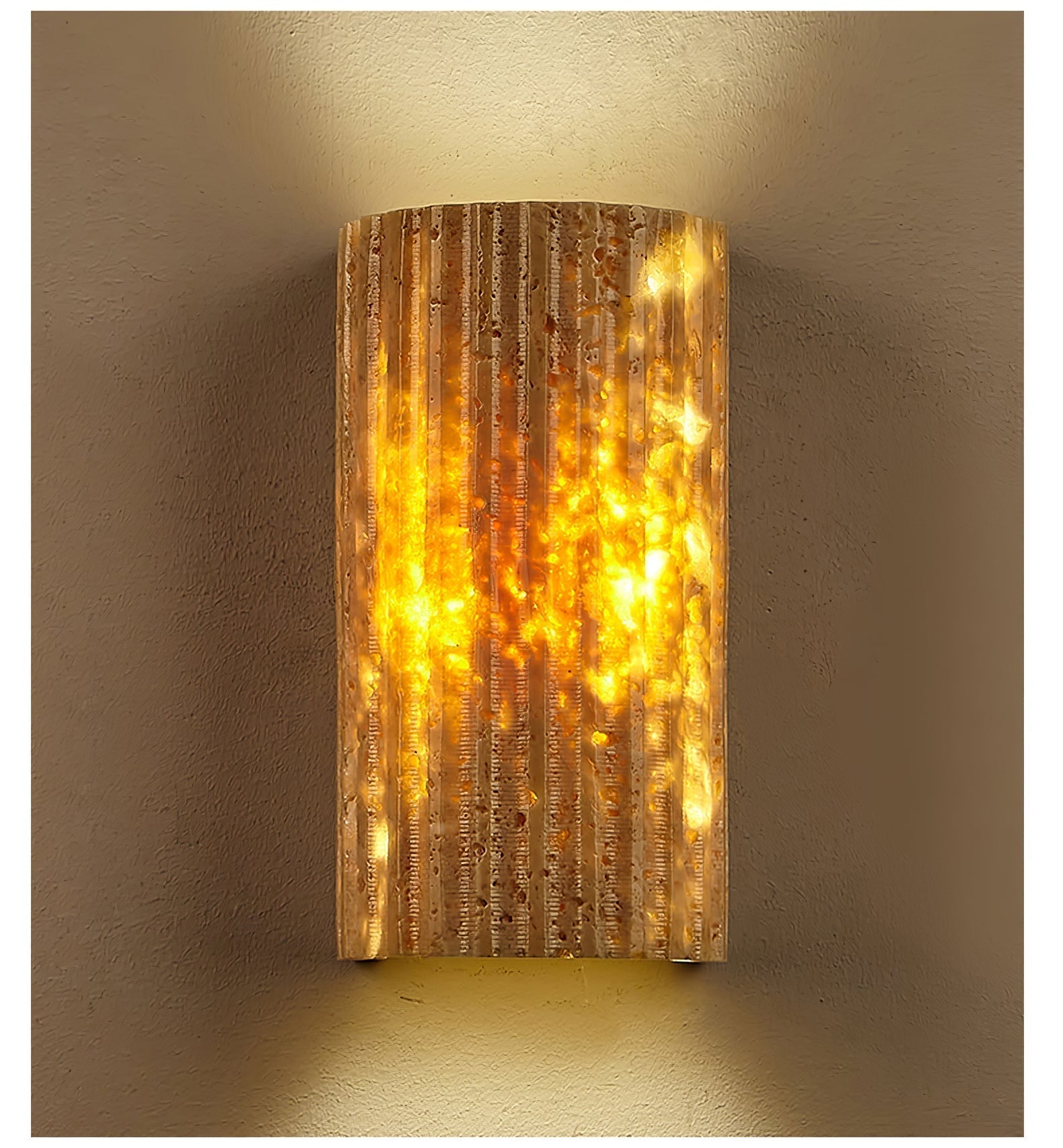 Sysilion Travertine Wall Light - Neutralighting