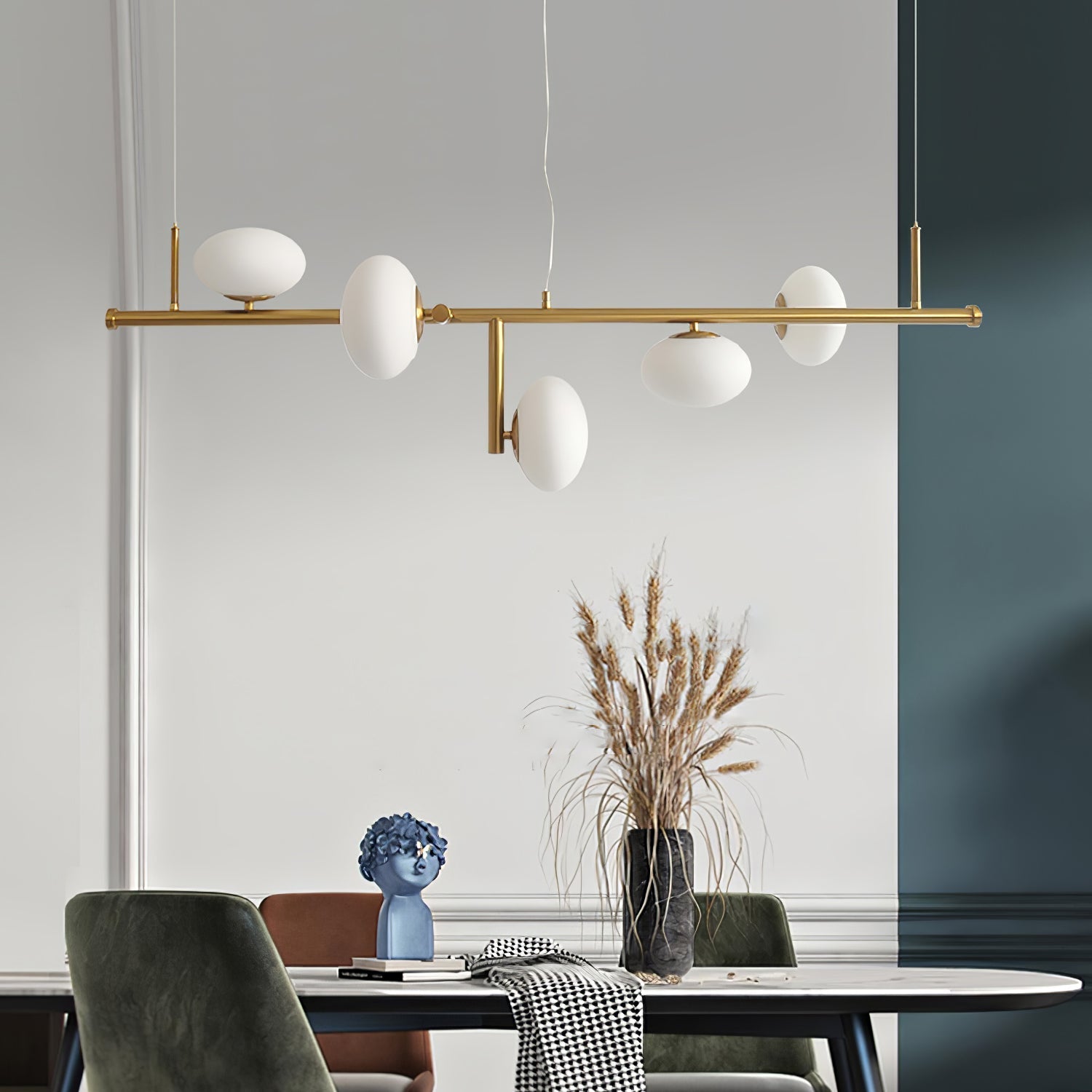 Balance Modern Glass Chandelier - Blowlighting