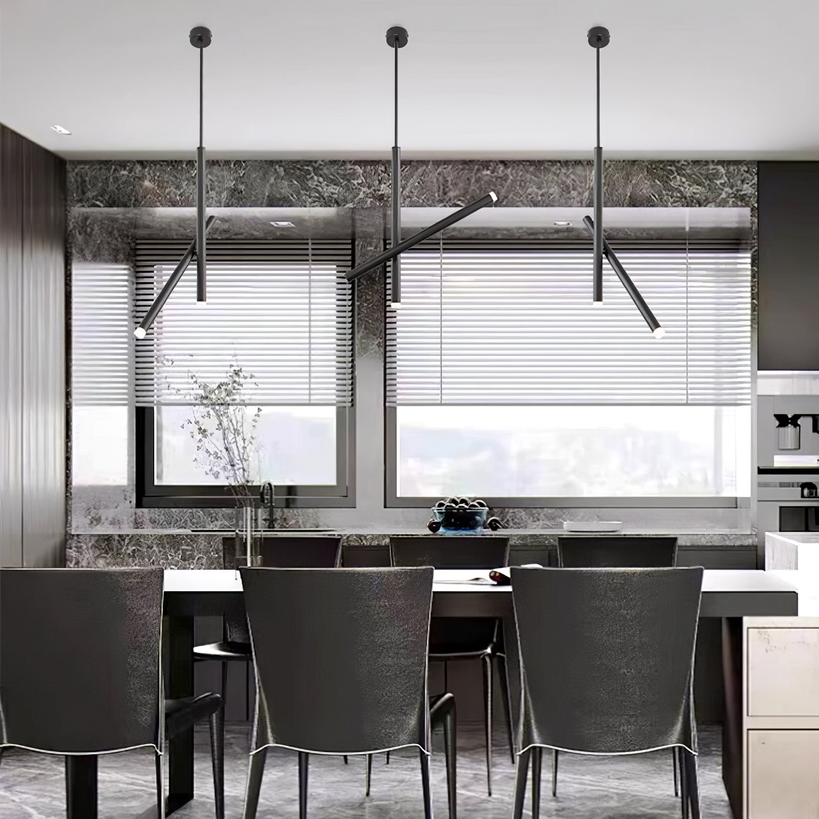 Spinner Linear Pendant Lamp - Blowlighting