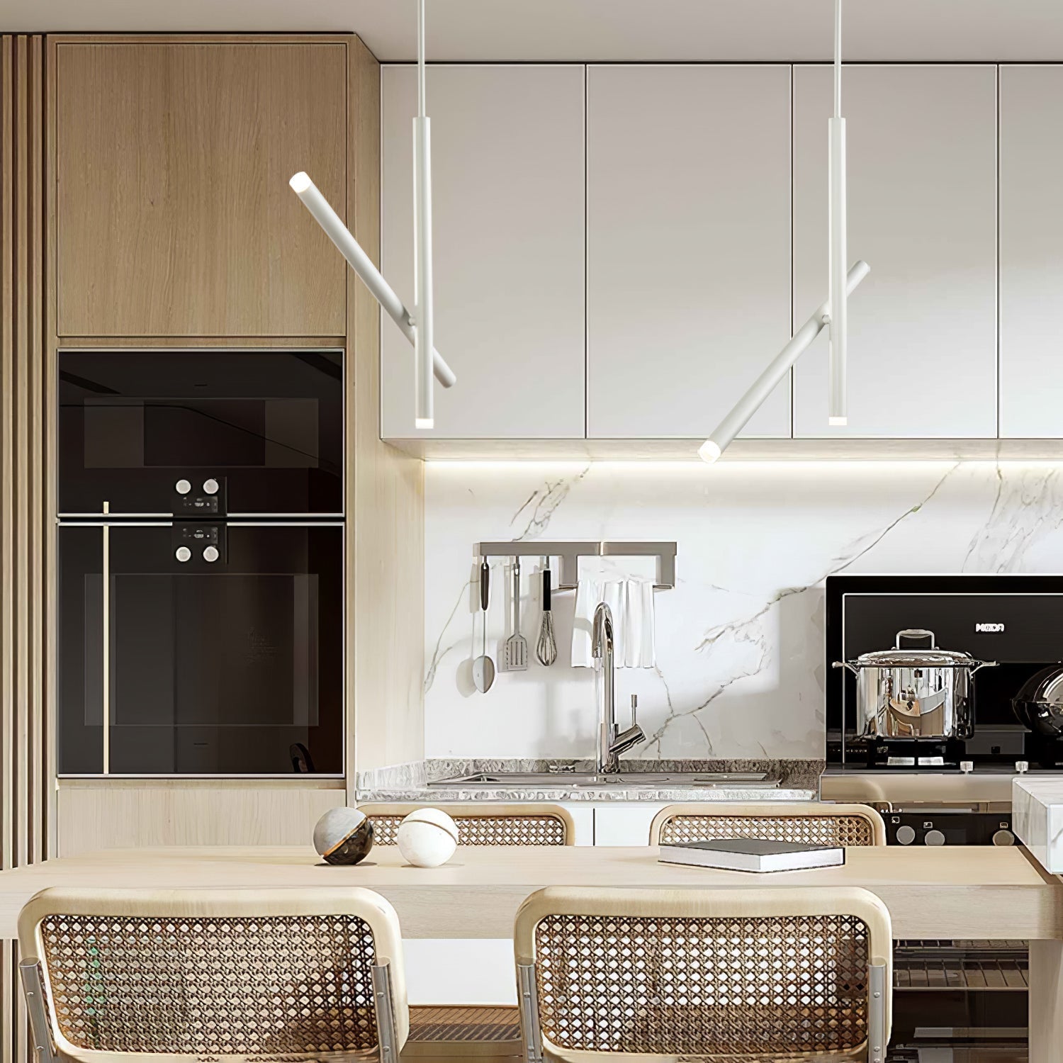 Spinner Linear Pendant Lamp - Blowlighting