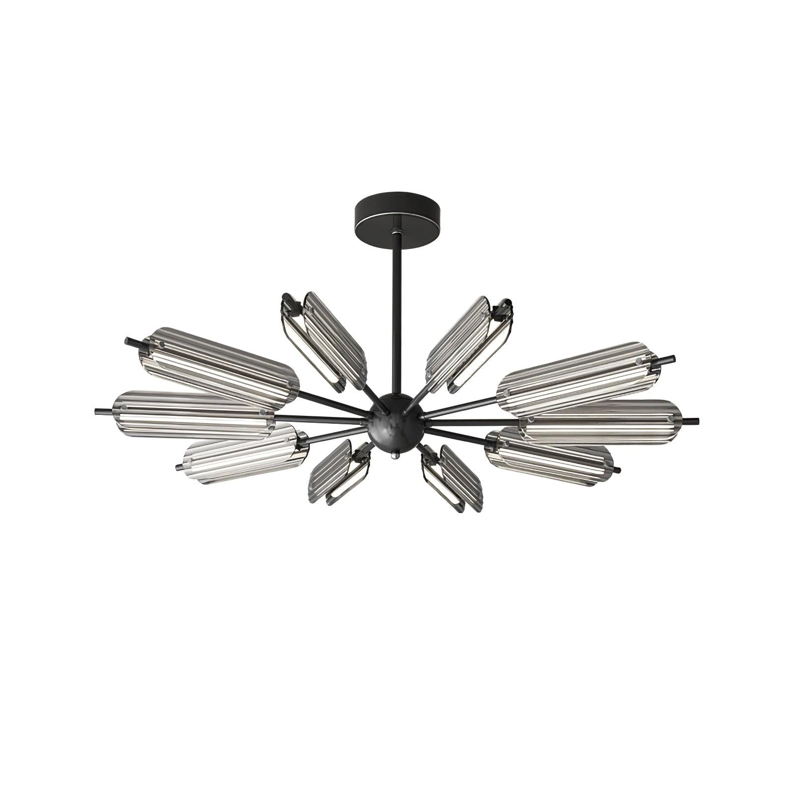 Sputnik Brass Chandelier - Blowlighting