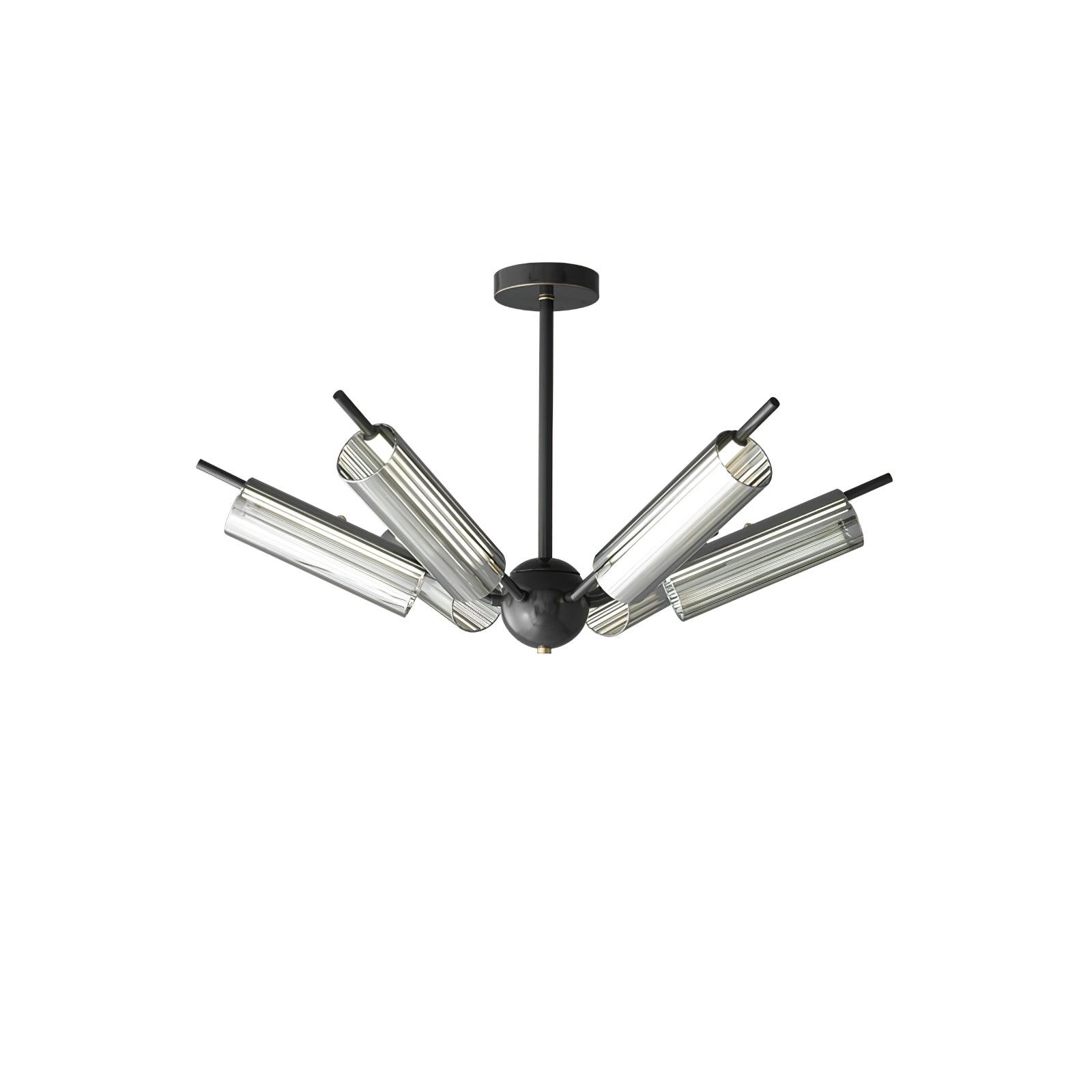 Sputnik Brass Chandelier - Blowlighting