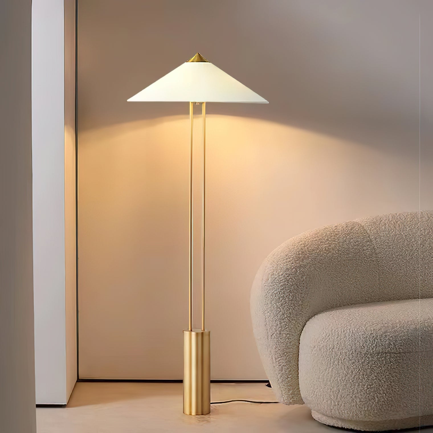 Staccato Floor Lamp - Lamp Copper