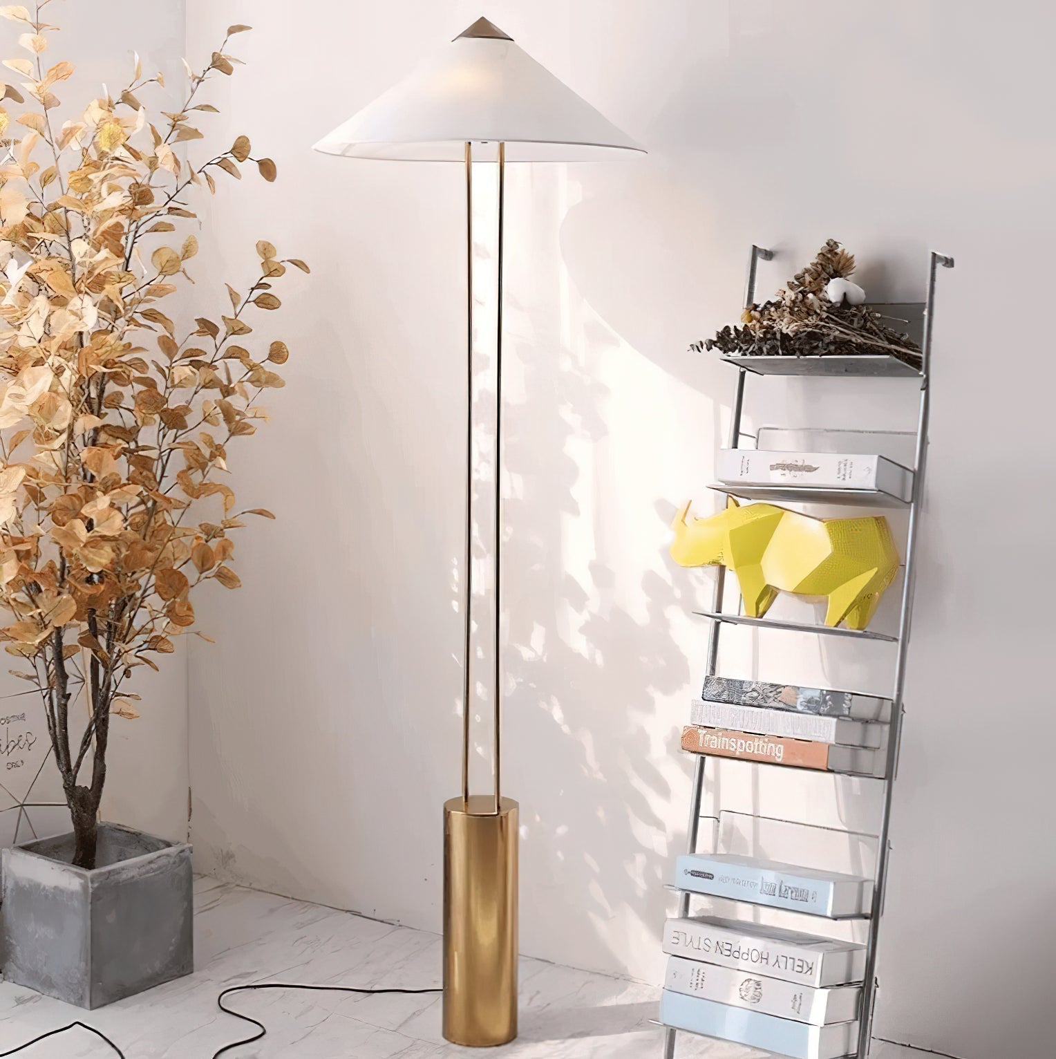 Staccato Floor Lamp - Lamp Copper