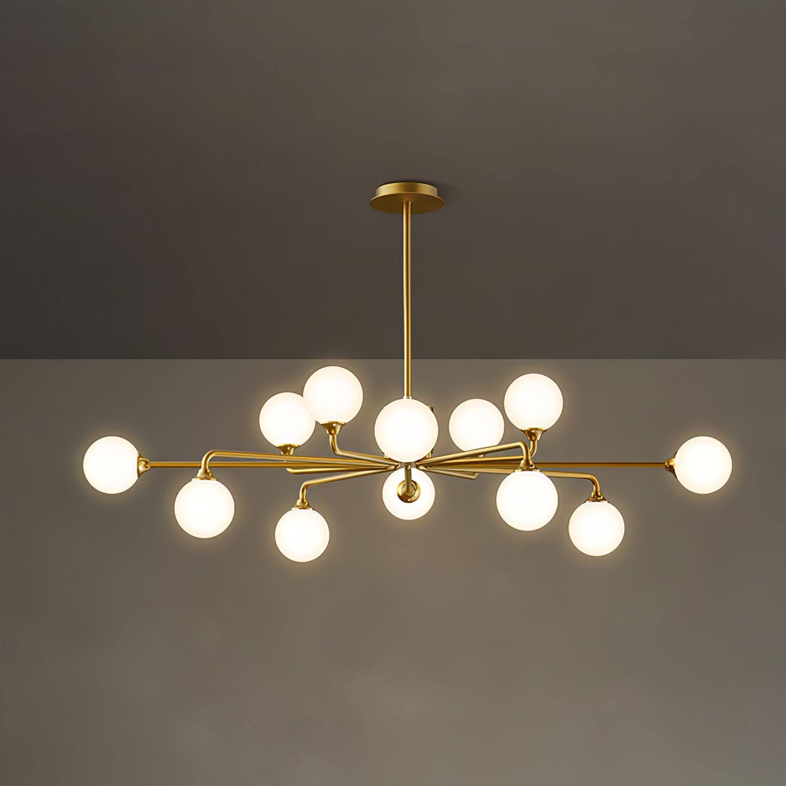 Galaxy Modern Glass Chandelier - Blowlighting