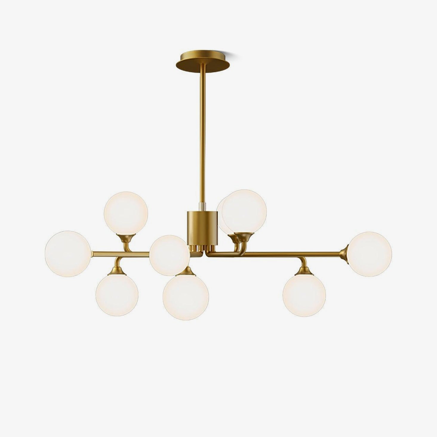 Galaxy Modern Glass Chandelier - Blowlighting