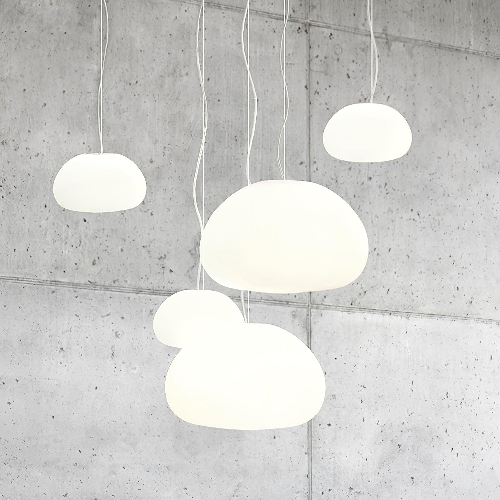 Steamed Bun Pendant Light - Blowlighting