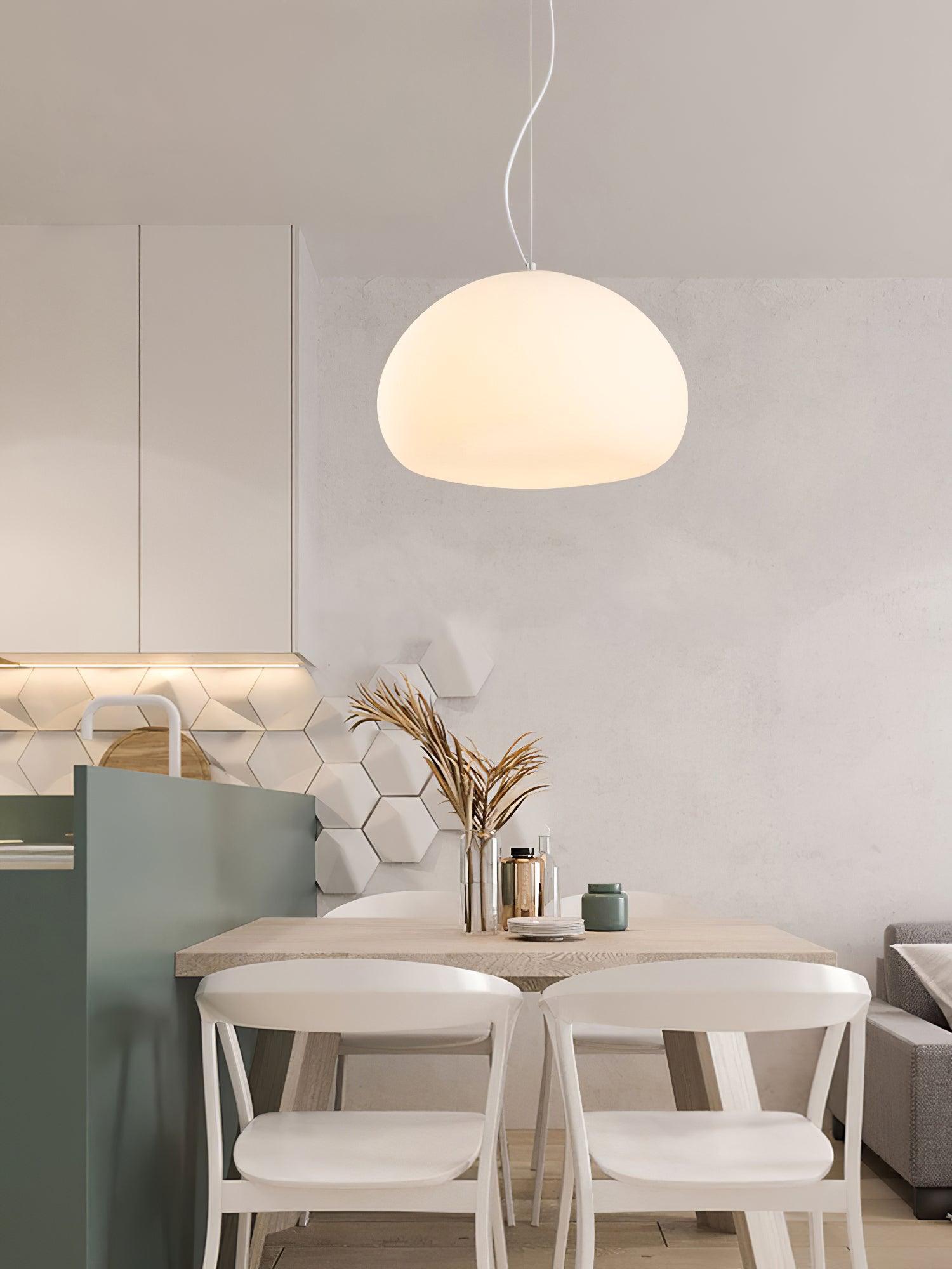 Steamed Bun Pendant Light - Blowlighting