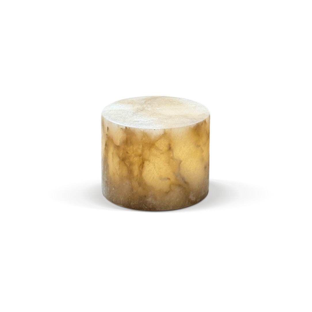 Sterno Alabaster Table Lamp (Built-in Battery) - Lamp Copper