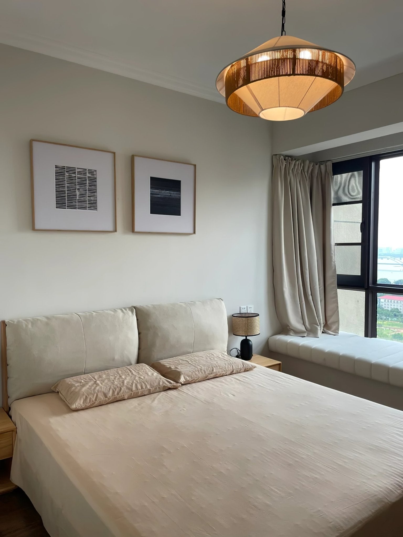 Stevie Woven Pendant Lamp - Blowlighting