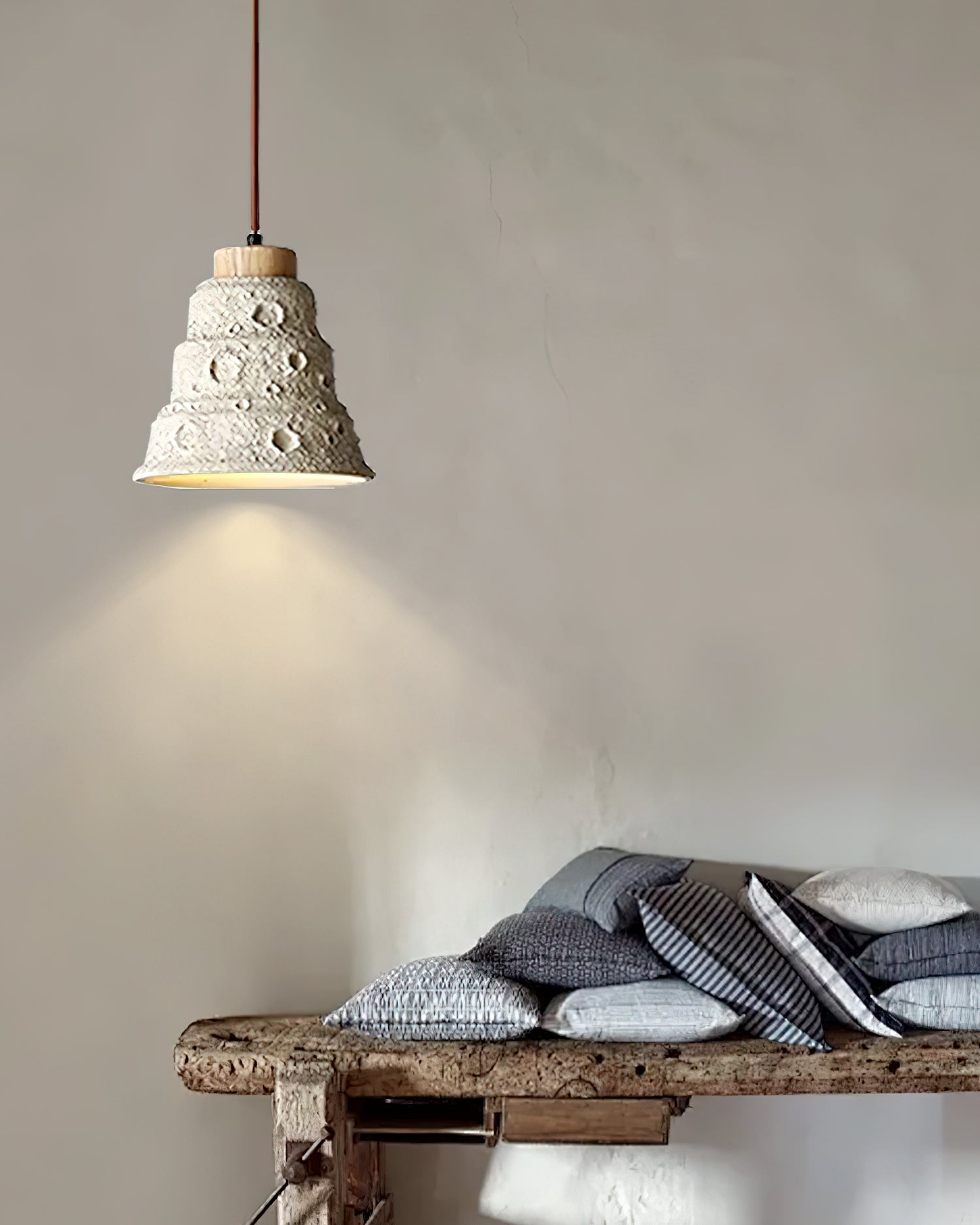 Stone Bell Pendant Light - Blowlighting