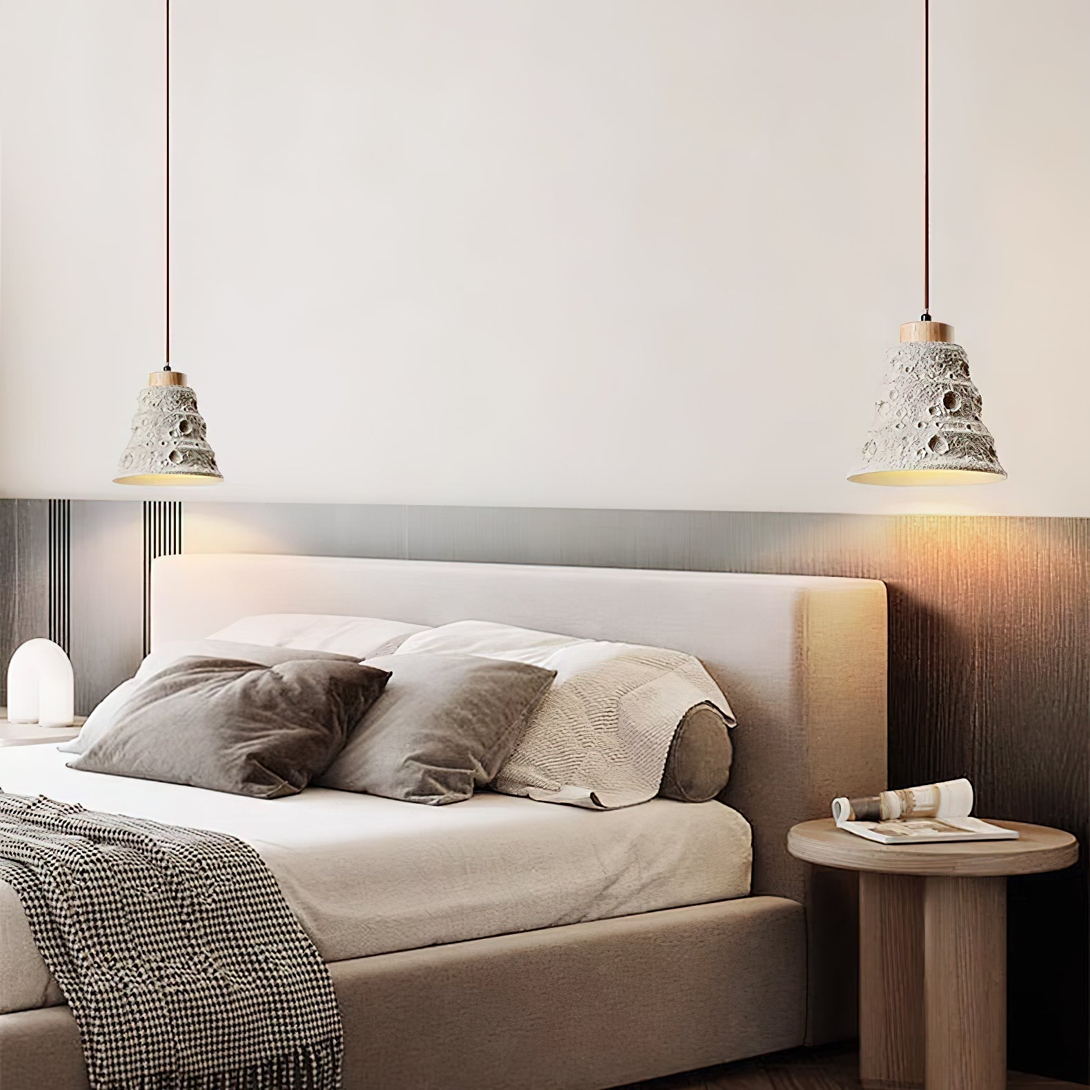 Stone Bell Pendant Light - Blowlighting