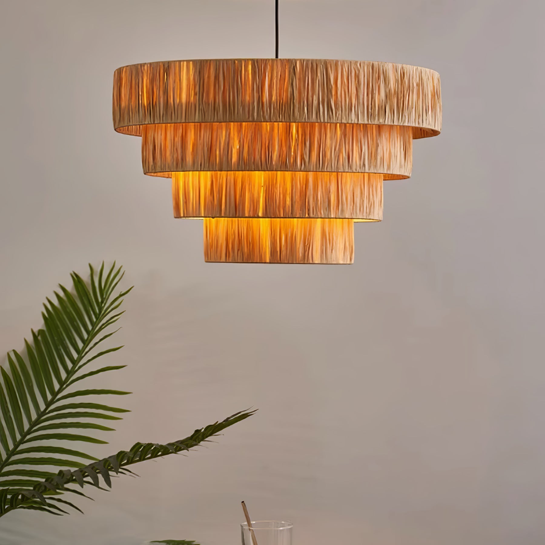 Straw Art Pendant Light - Blowlighting