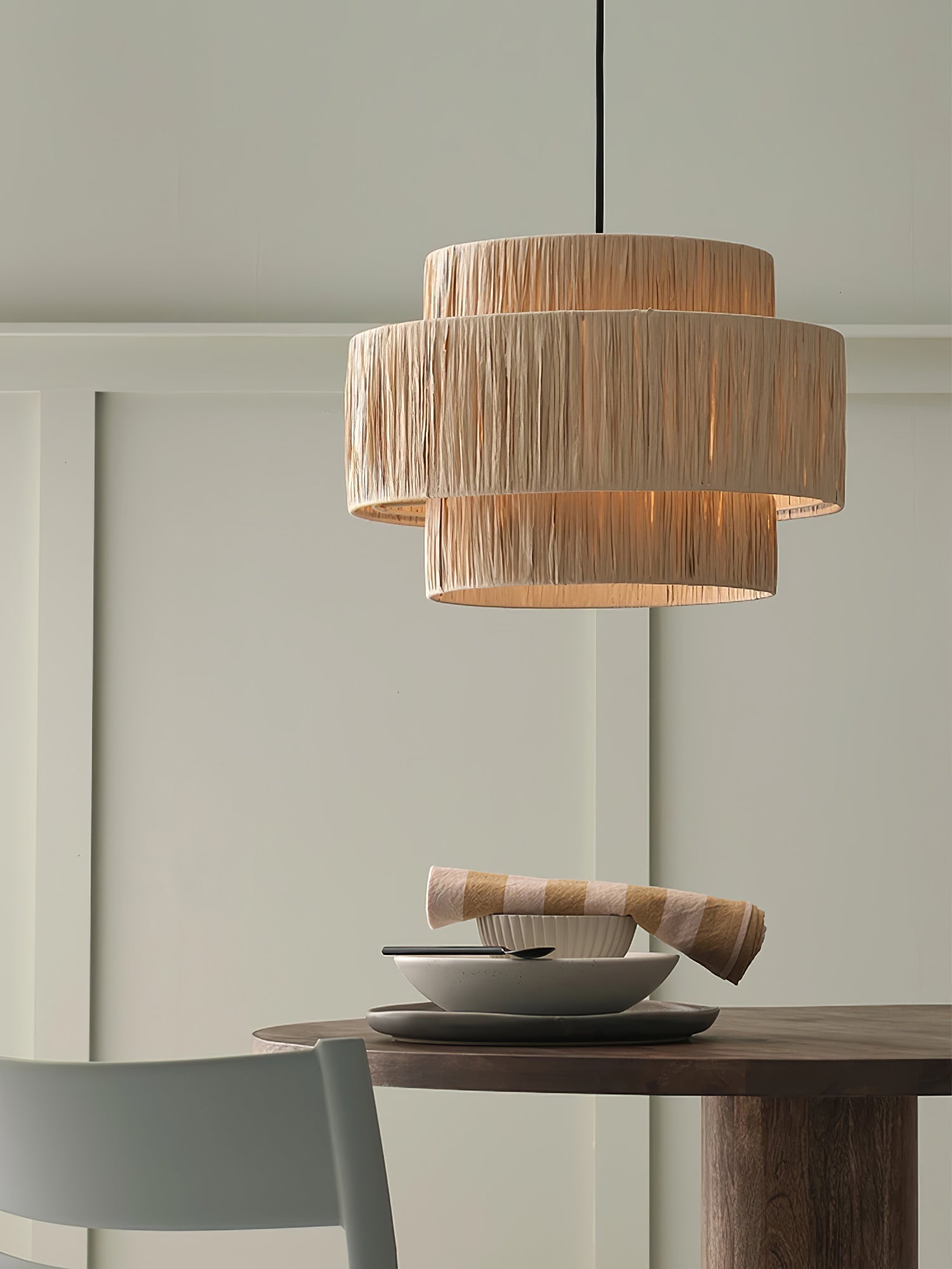 Straw Art Pendant Light - Blowlighting