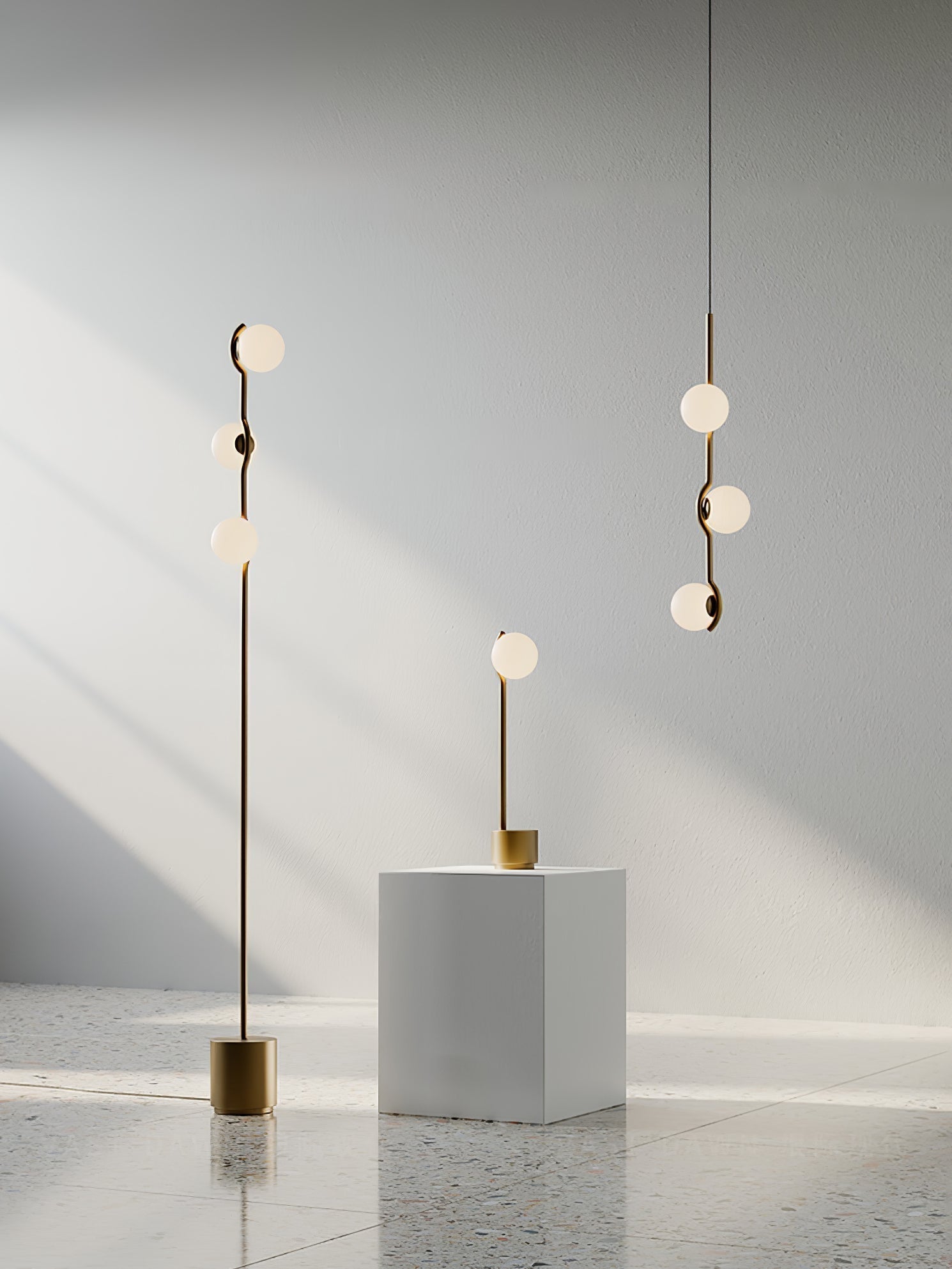 Fayno White Globe Chandelier - Letslighting