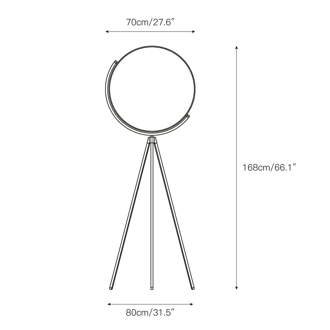 Superloon Floor Lamp - Lamp Copper