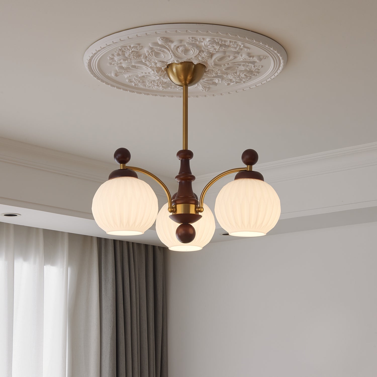 Sylvan Orb Chandelier - Blowlighting