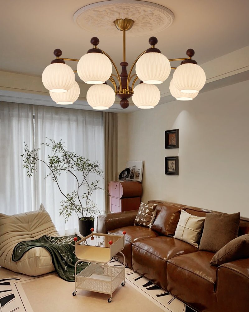 Sylvan Orb Chandelier - Blowlighting