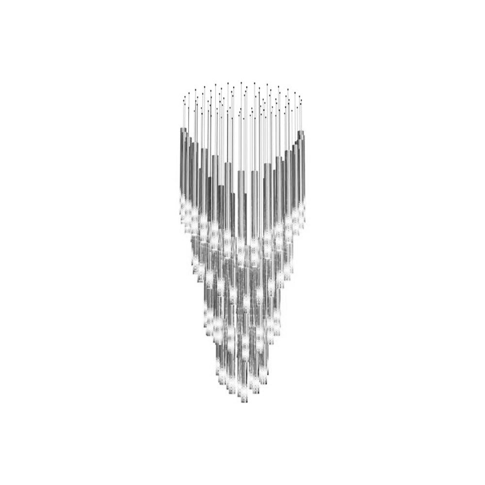 Ovynira Gold Rod Chandelier - Blowlighting