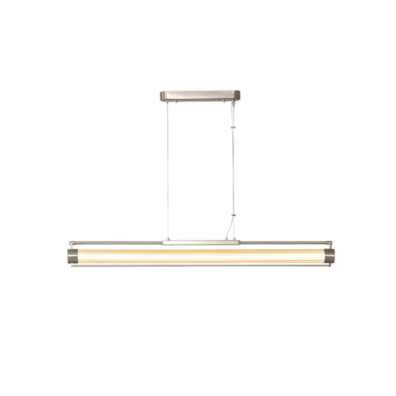 Lylorel Modern Minimalist Wand Glass Pendnat Lamp - Lamp Copper