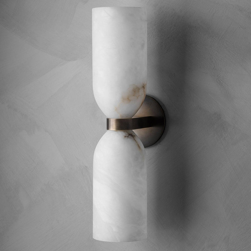 Mycarion Modern Minimalist Alabaster Wall Lamp - Lamp Copper