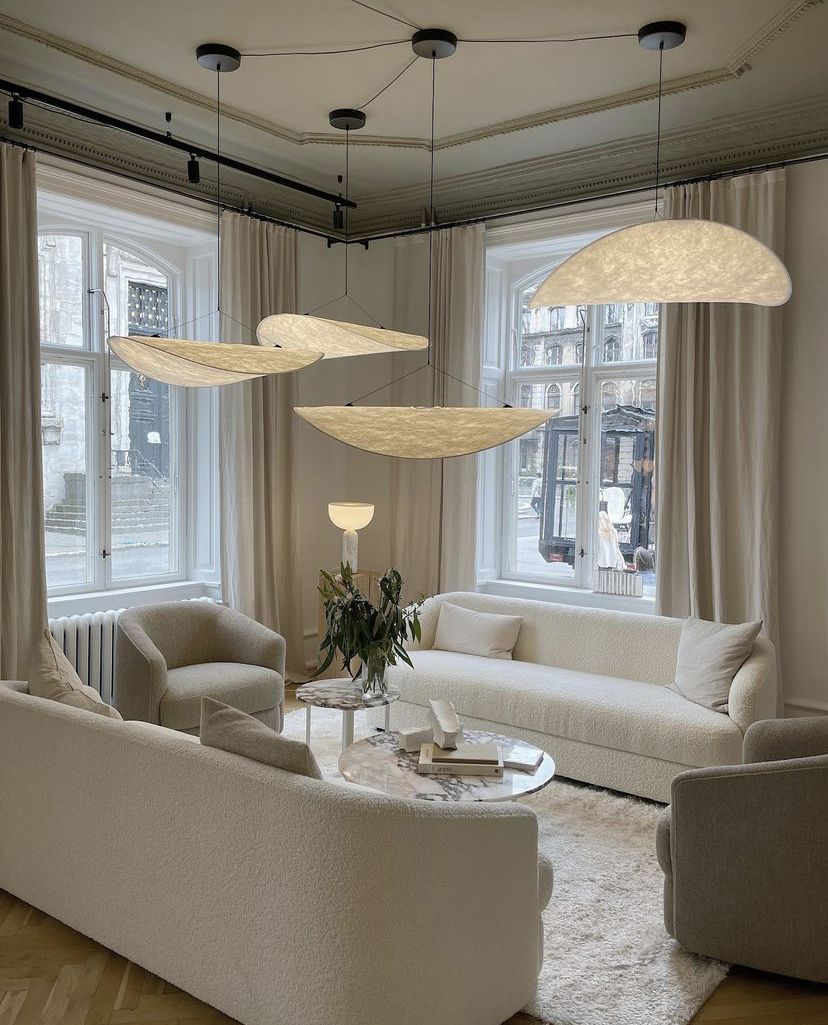 Tense Tyvek Pendant Lamp - Blowlighting