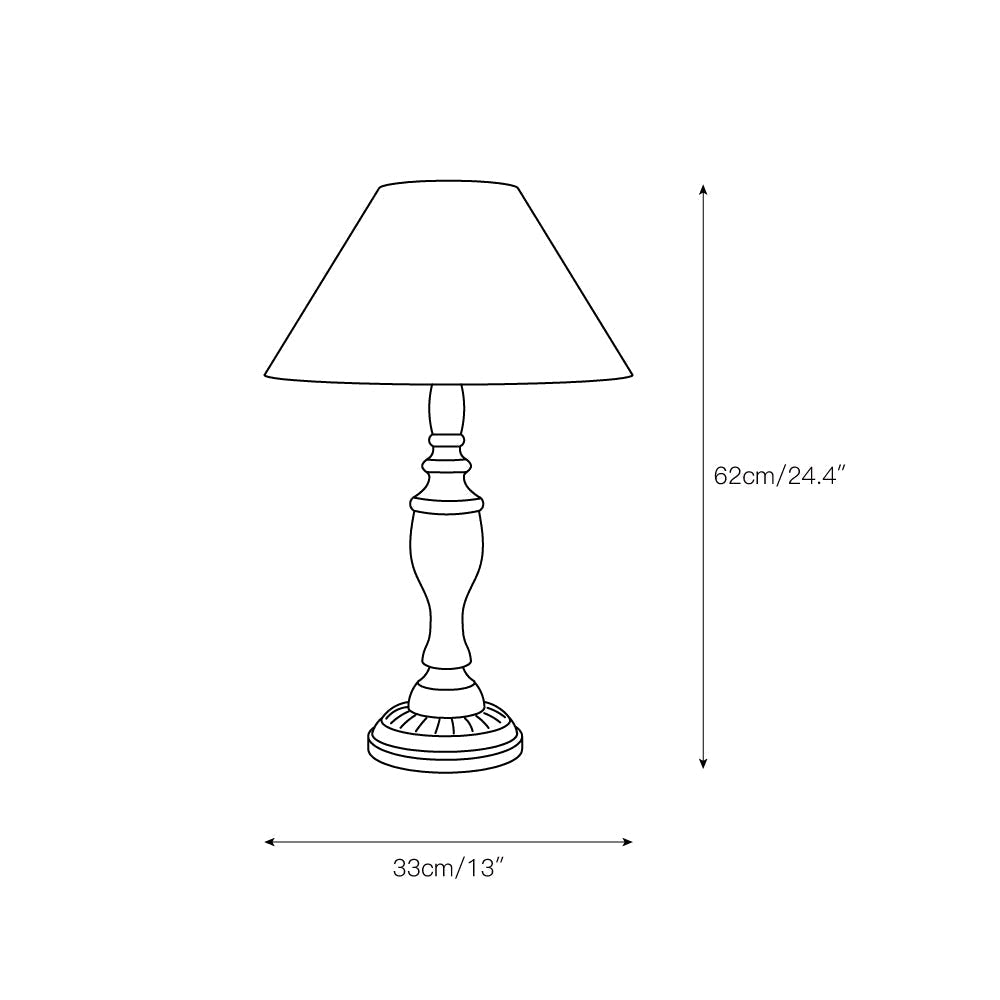 Teos Table Lamp - Lamp Copper