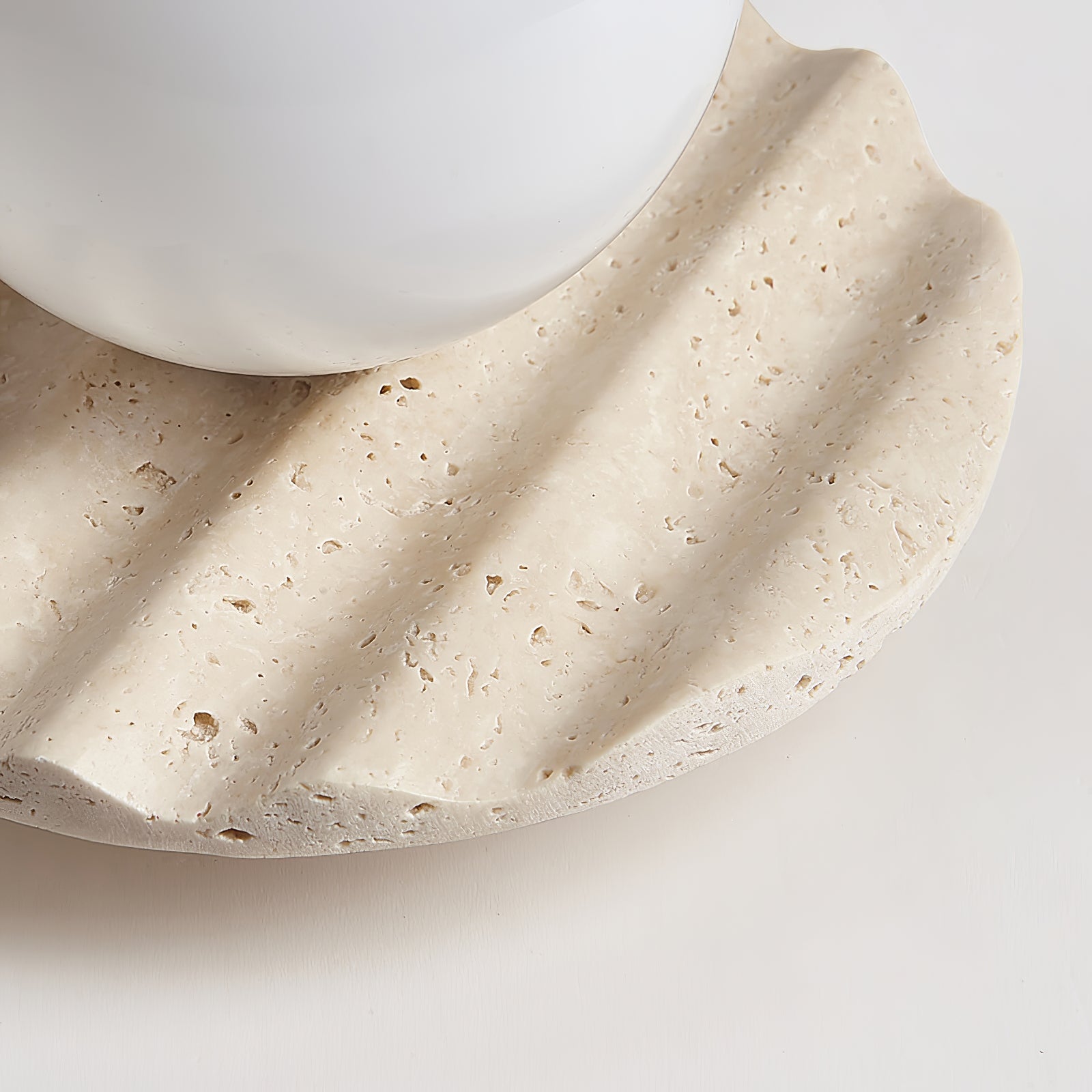 Travertine Wave Ceiling Light - Neutralighting