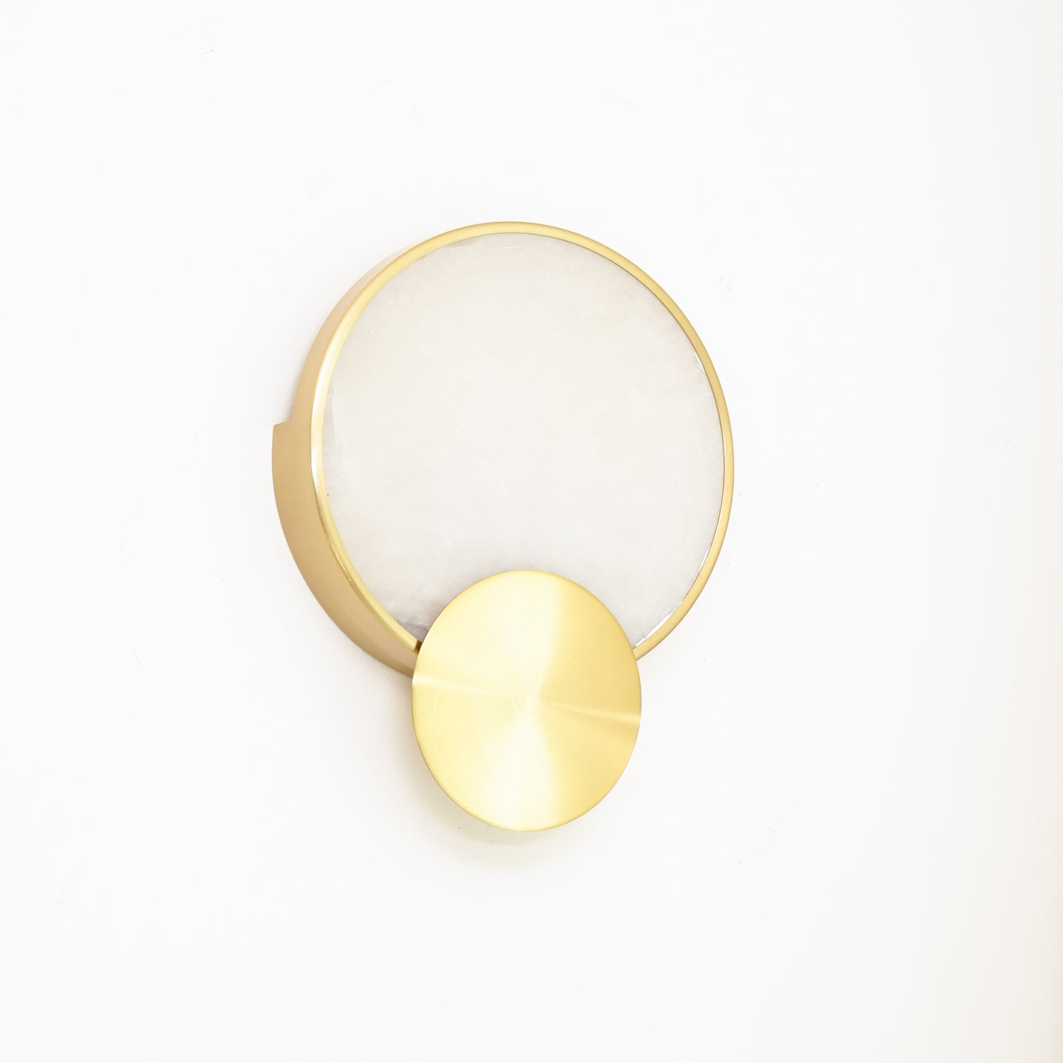 Myvelarae Circular Alabaster Wall Light - Neutralighting