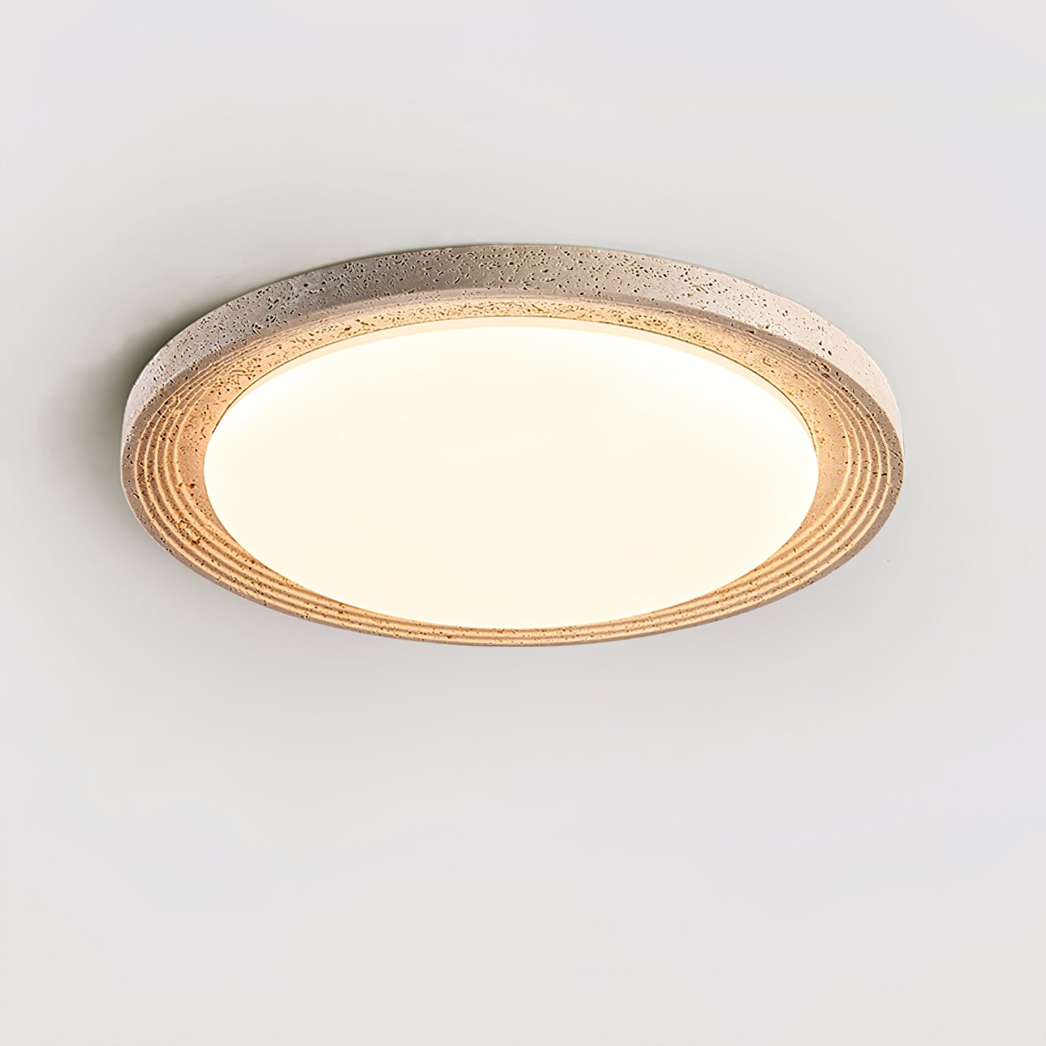 Orinir Minimalist Travertine Ceiling Light - Neutralighting