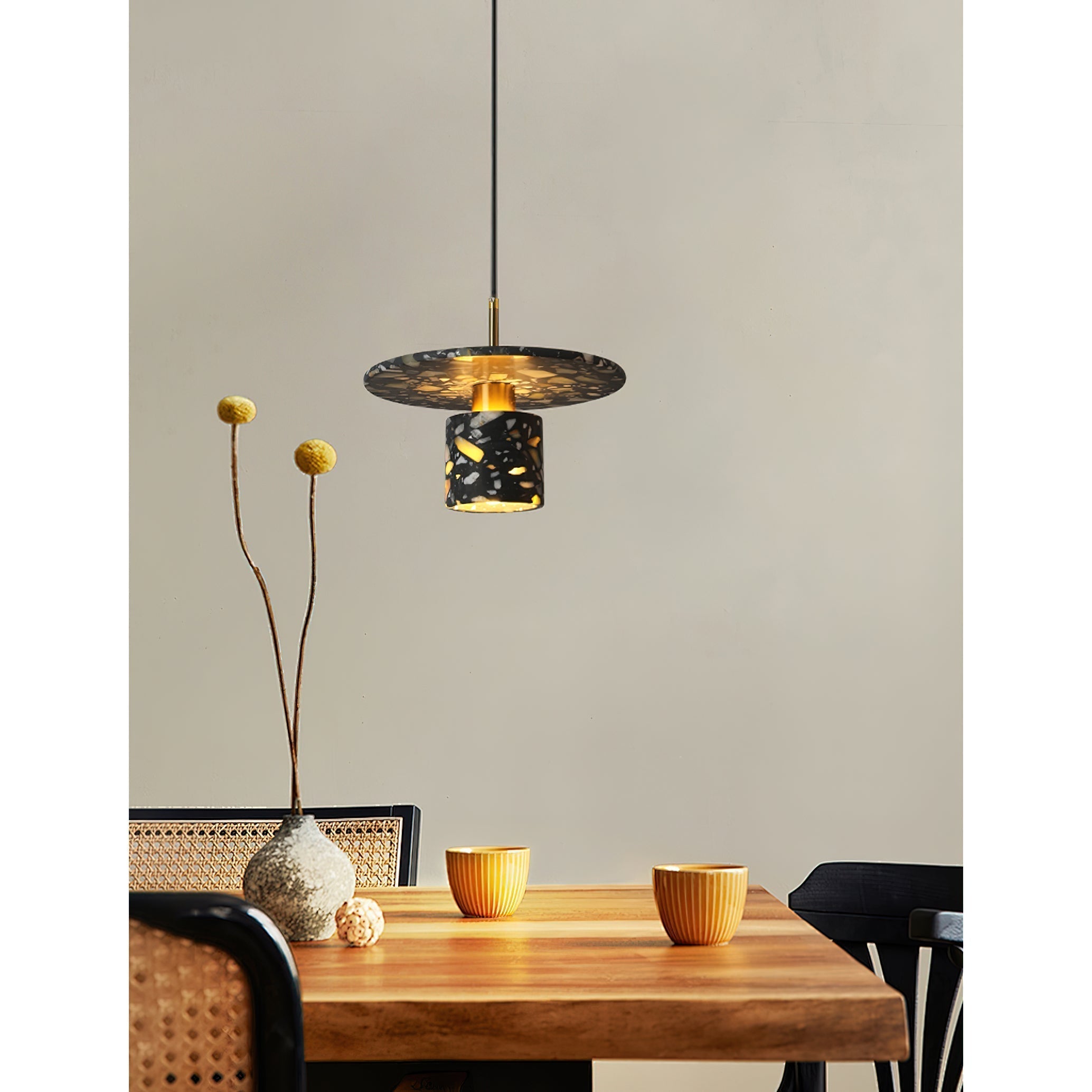 Sysoleth Modern Minimalist Metal Pendant Lamp - Lamp Copper